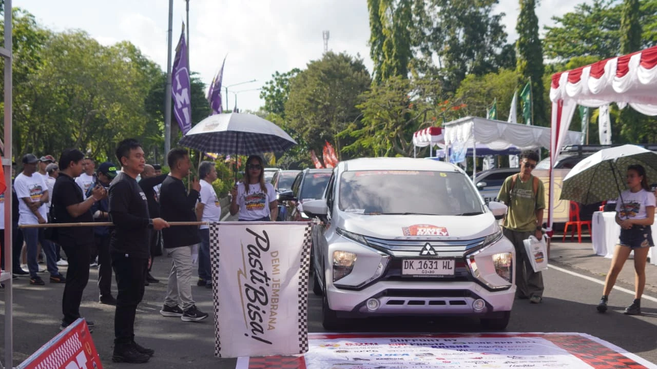 Diikuti Puluhan Peserta, Jembrana Tuan Rumah Perdana Kejurnas Time Rally 2026