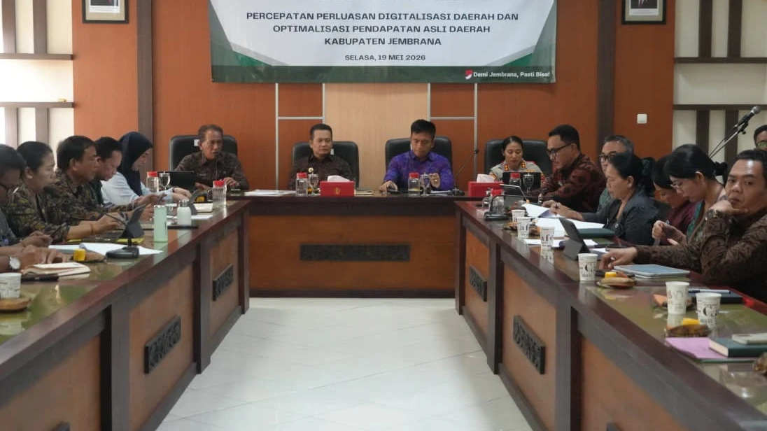 Pemkab Jembrana Gelar High Level Meeting ​Percepat Digitalisasi Peningkatan PAD