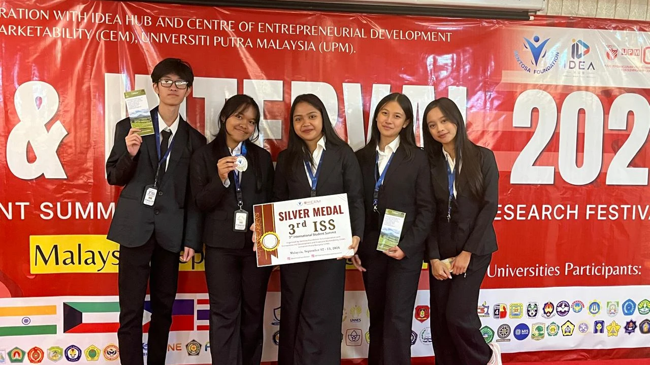 Siswa SMA N 1 Negara Raih 1st Silver Medal dalam Ajang 3rd International Student Summit (ISS) 2026 Malaysia