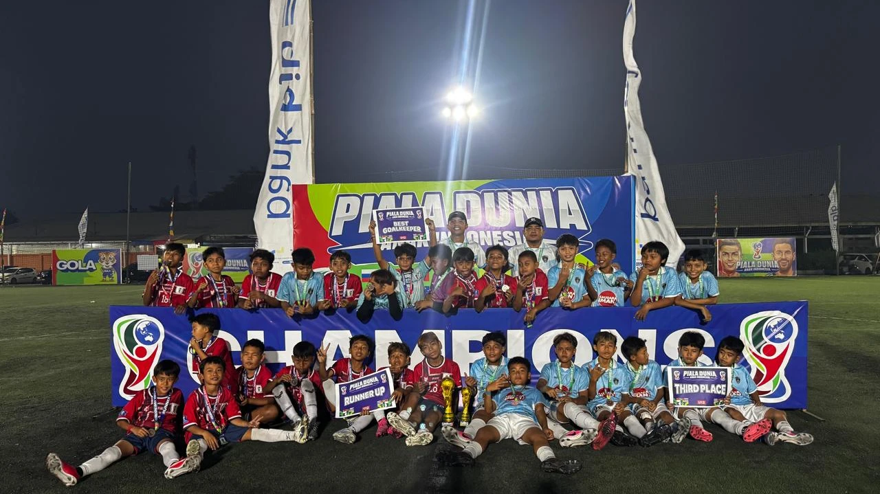Kalahkan 22 Tim Se-Indonesia, SSB Manistutu United Jembrana Raih Runner-Up Nasional di Bandung