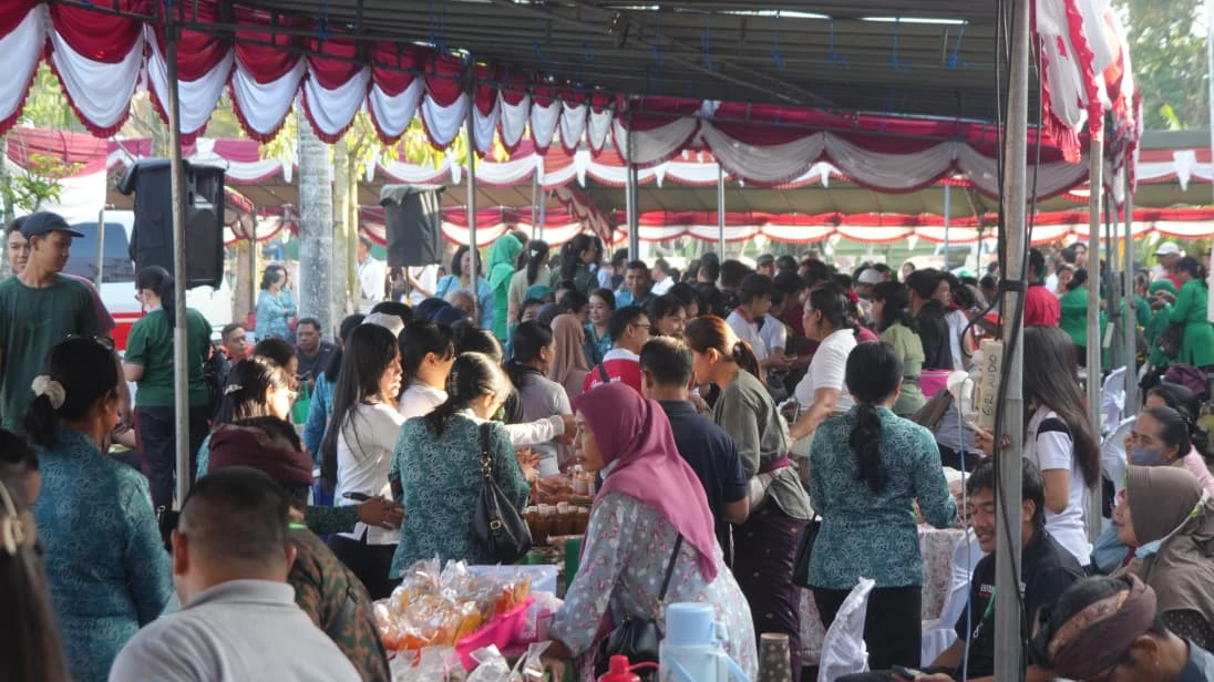 Pasar Rakyat PKK Bali di Jembrana Laris Manis, Transaksi Tembus Rp 672 Juta Sehari