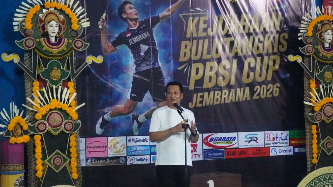 Bupati Kembang  Dukung Talenta Bulu Tangkis Lokal
