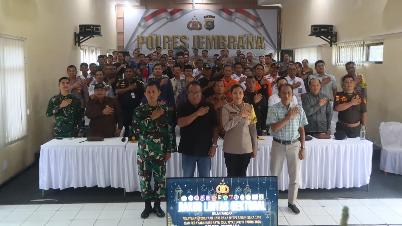 Sinergi Lintas Sektoral Jembrana: Pastikan Nyepi dan Idul Fitri 2026 Aman, Nyaman, dan Toleran