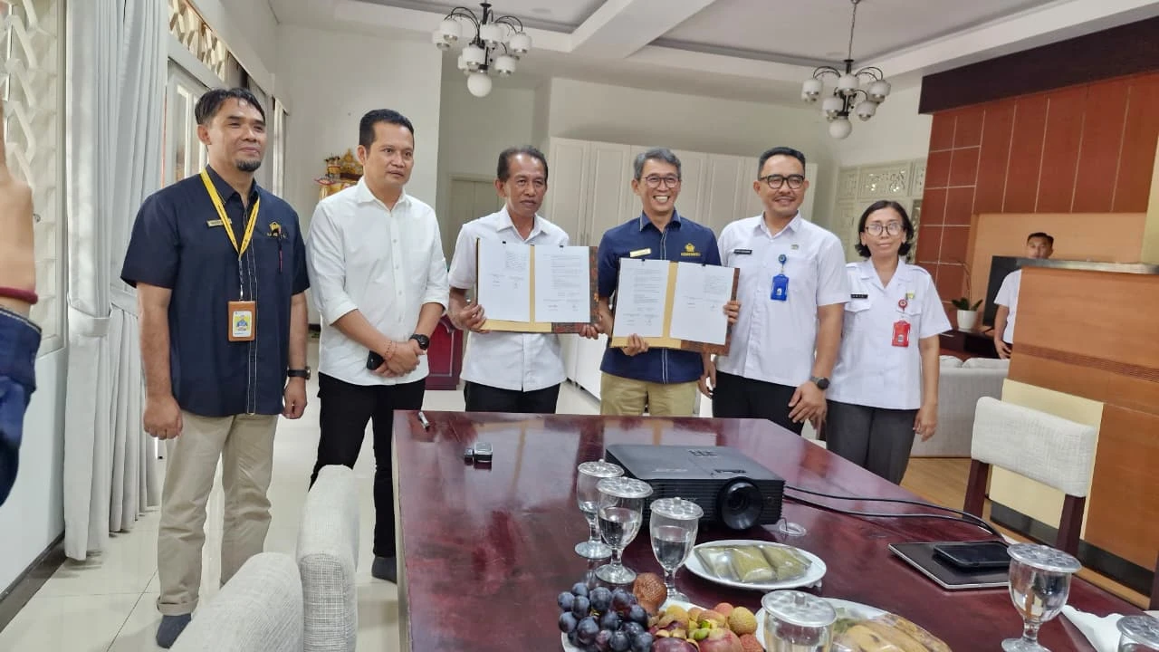 Optimalkan Penerimaan Pajak, Kanwil DJP Bali dan Pemkab Jembrana Bentuk Tim Bersama