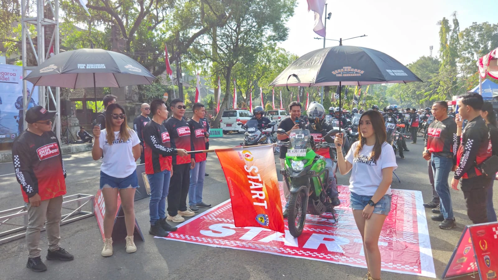 Jembrana Dual Purpose Fun Rally Adventure Tandai Dimulainya Festival Semarak Jembrana 2026.