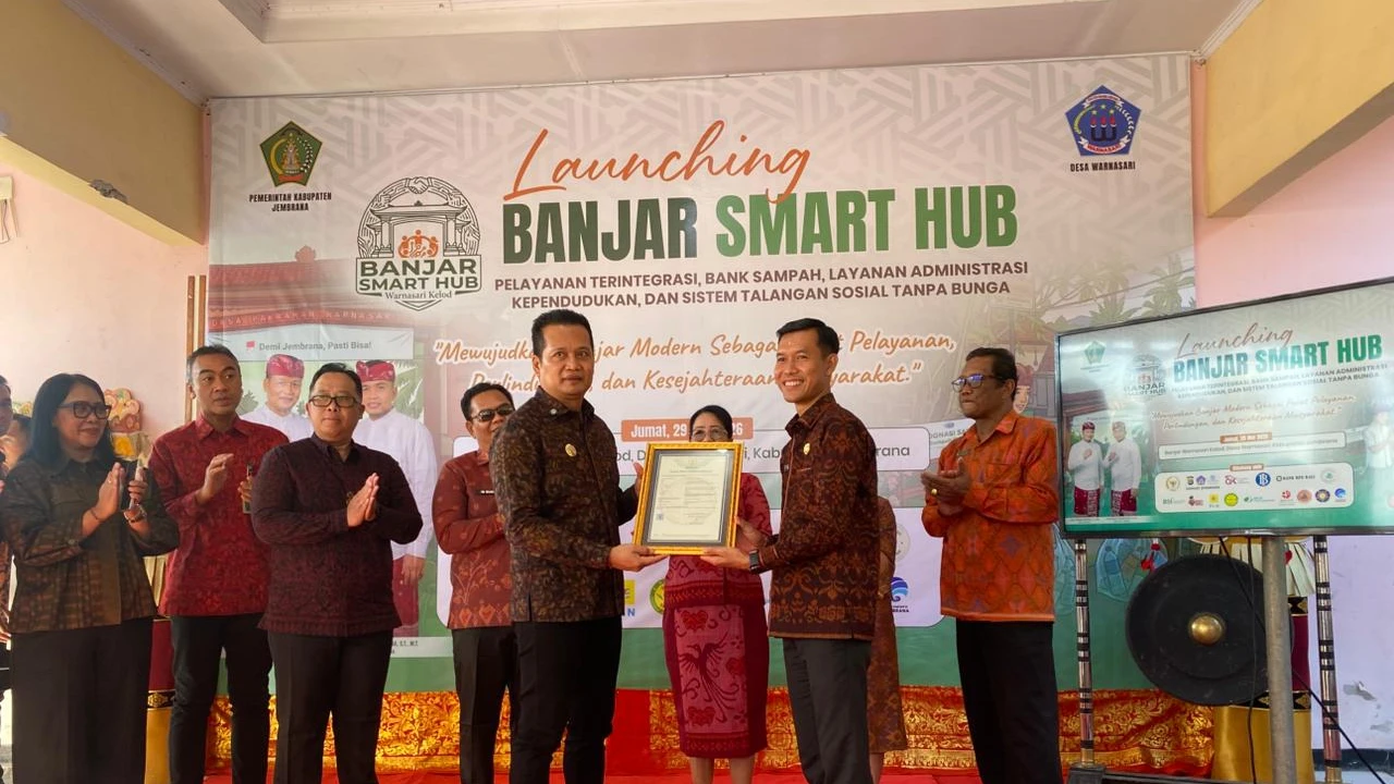 Inovasi Banjar Smart Hub Warnasari Kelod, Integrasikan Layanan Publik dalam Satu Genggaman