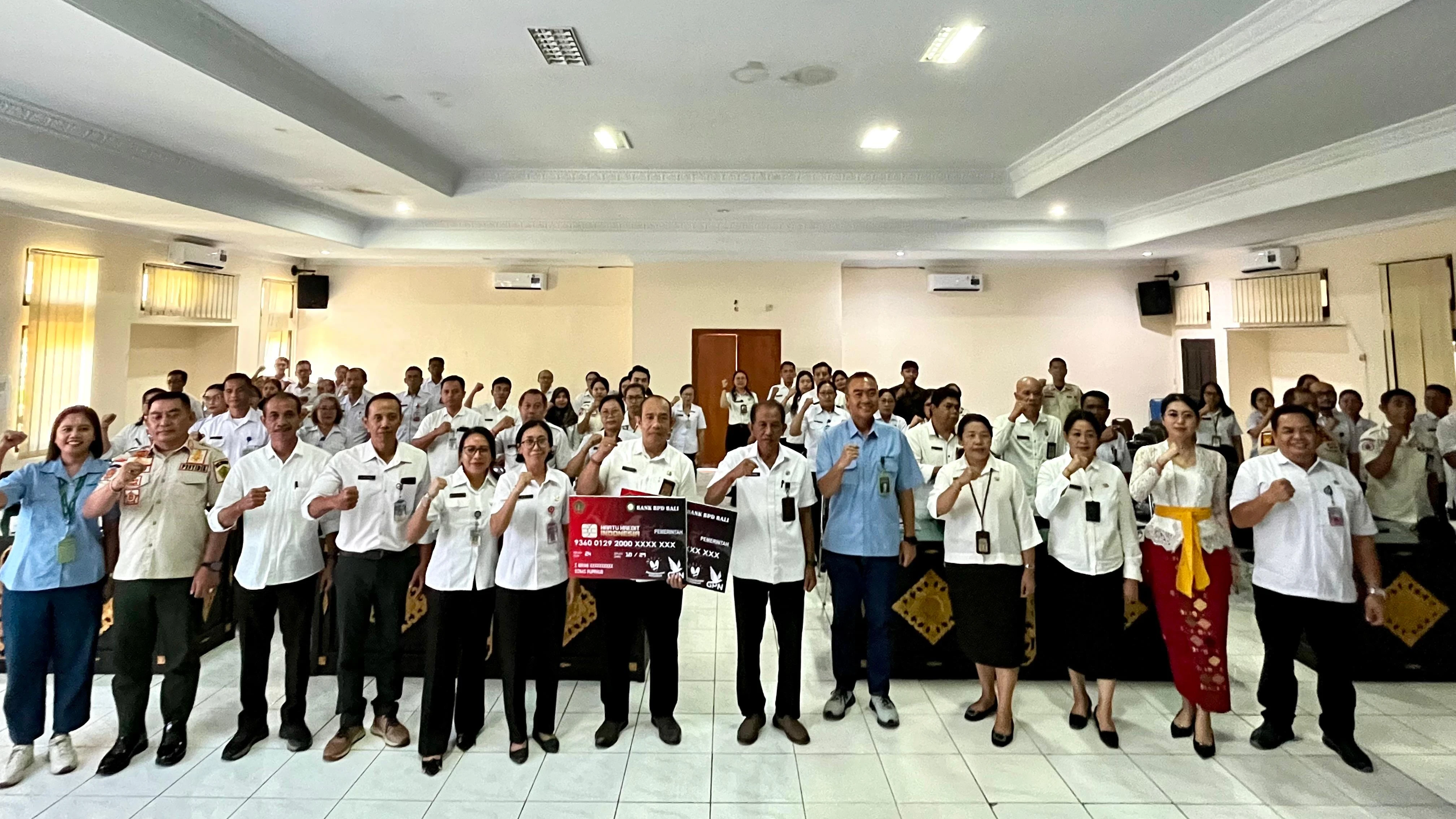 Pangkas Birokrasi Belanja, Pemkab Jembrana Akselerasi Penggunaan Kartu Kredit Pemerintah Daerah